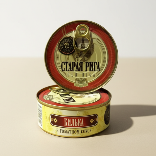 Old Riga Sprotten gebraten in Tomatensauce EO 240g