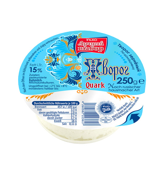 InLiCo Quark 15% Fett nach russischer Art (250g)