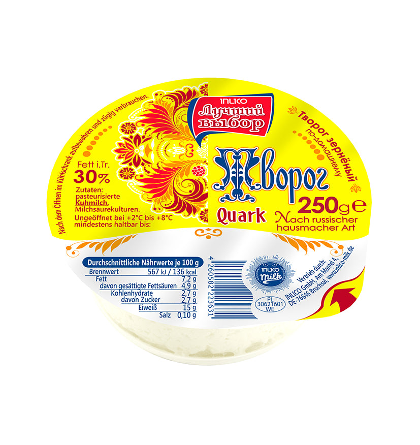 InLiCo Quark 30% Fett nach russischer Art (250g)