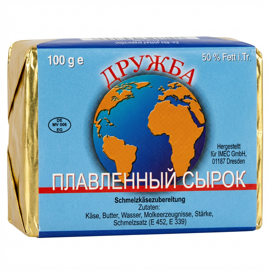 Schmelzkäse "Druschba" 50% (100g)