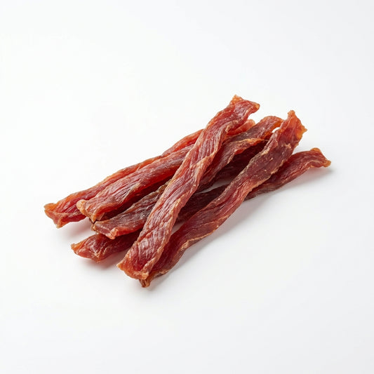 Schweineschinkenstreifen getrocknet (100g)