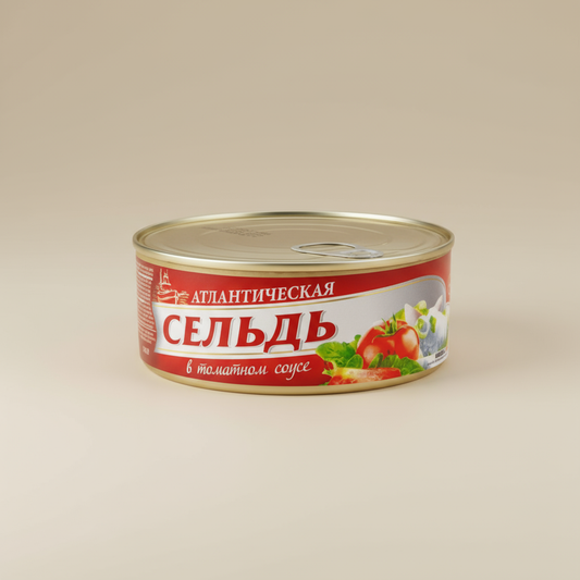 SibFisch Atlantischer Hering in Tomatensauce 240g