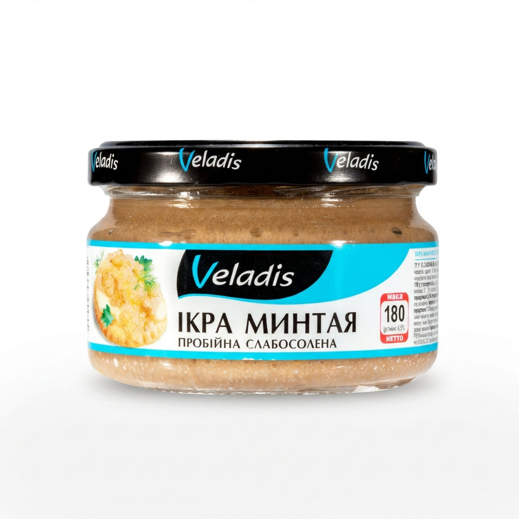 Veladis Alaska-Seelachs-Kaviar (180g)