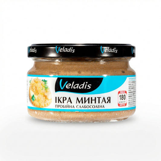 Veladis Alaska-Seelachs-Kaviar (180g)