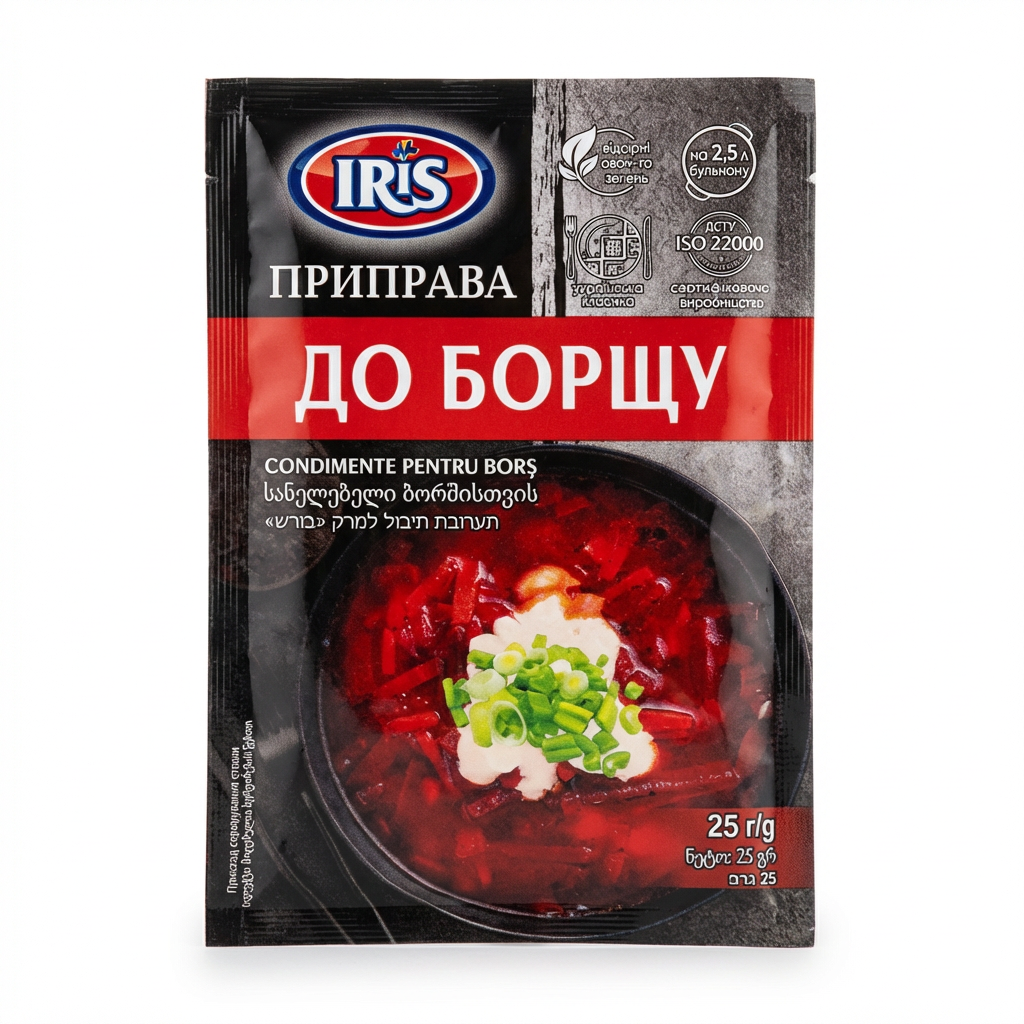 IRIS Würzmischung für Suppe "Borschtsch" (25g)