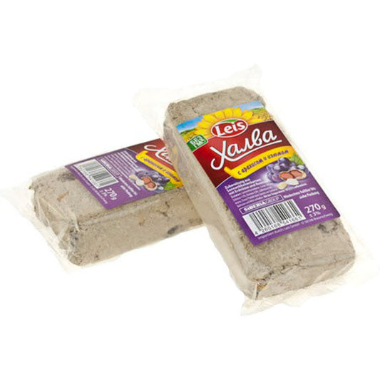 HALWA VANILLE MIT ERDNÜSSEN UND ROSINEN 270 G