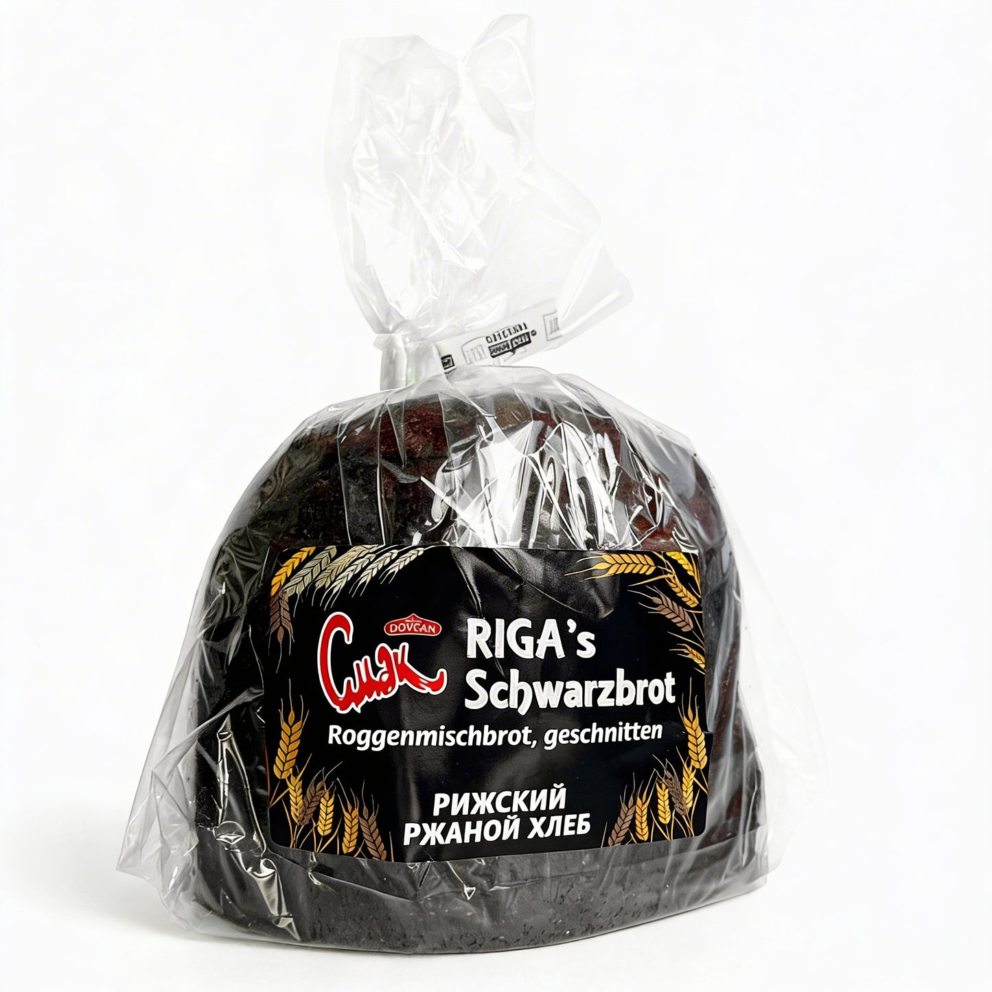 Riga's Schwarzbrot Roggenmischbrot geschnitten, 350g