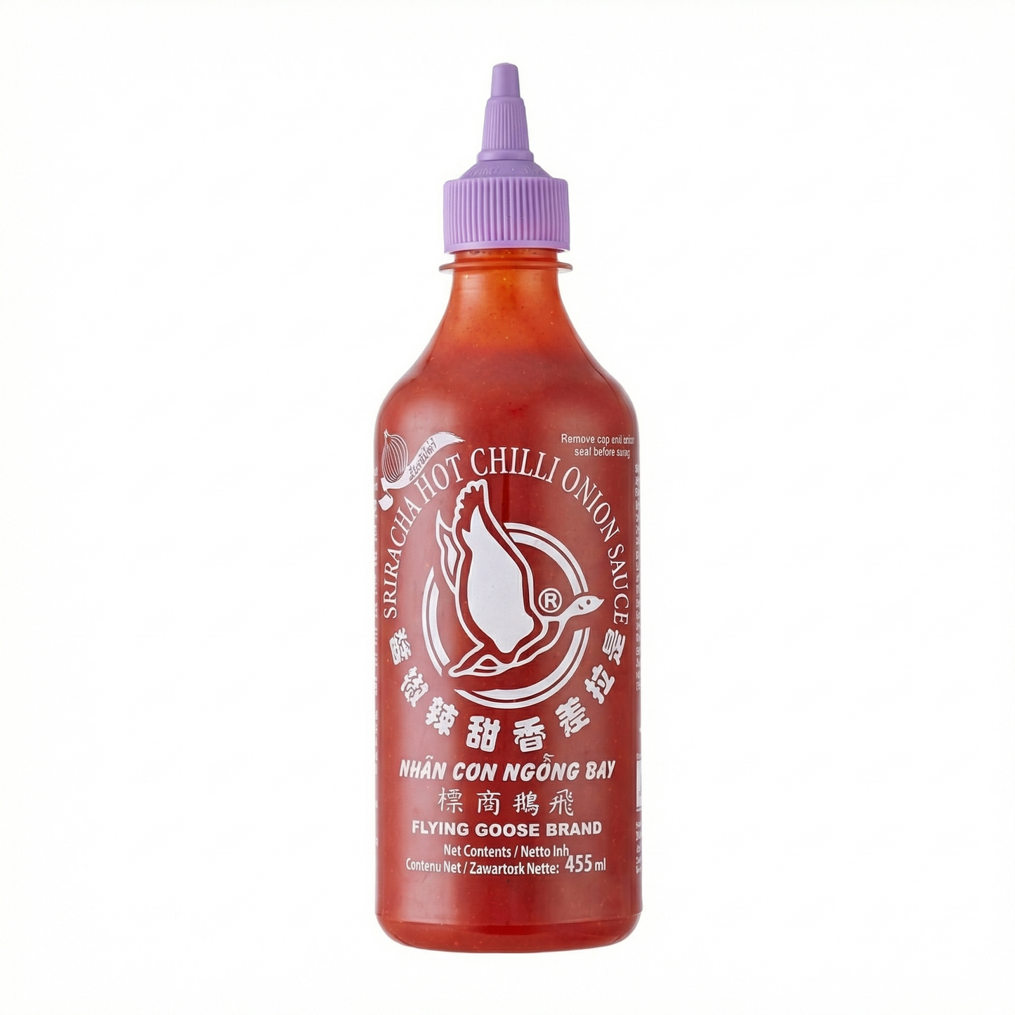 Flying Goose Sriracha Chilli Sauce mit Zwiebel (455ml)