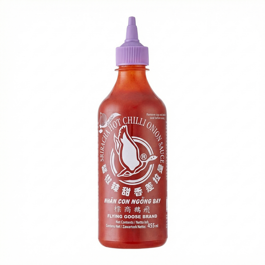 Flying Goose Sriracha Chilli Sauce mit Zwiebel (455ml)