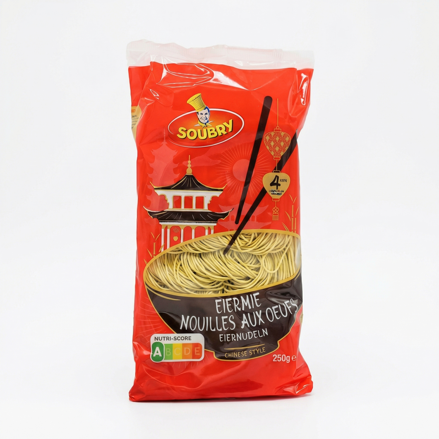 Soubry Chinesische Mie-Nudeln mit Ei (250g)