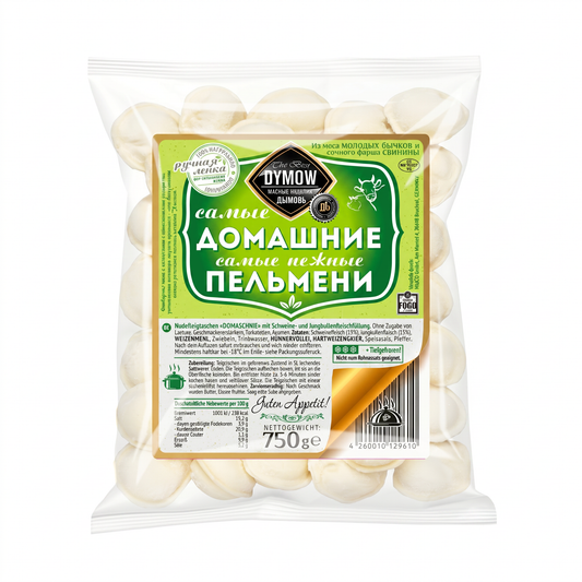 Dymow Domaschnie Pelmeni - die zartesten (750g)
